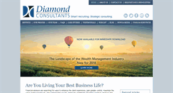 Desktop Screenshot of diamond-consultants.com