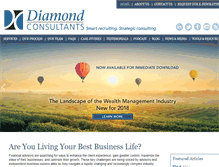 Tablet Screenshot of diamond-consultants.com